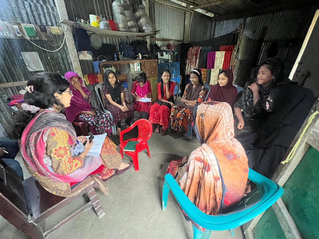 GRMCS team conducting on-site data collection as a professional research & consulting firm.